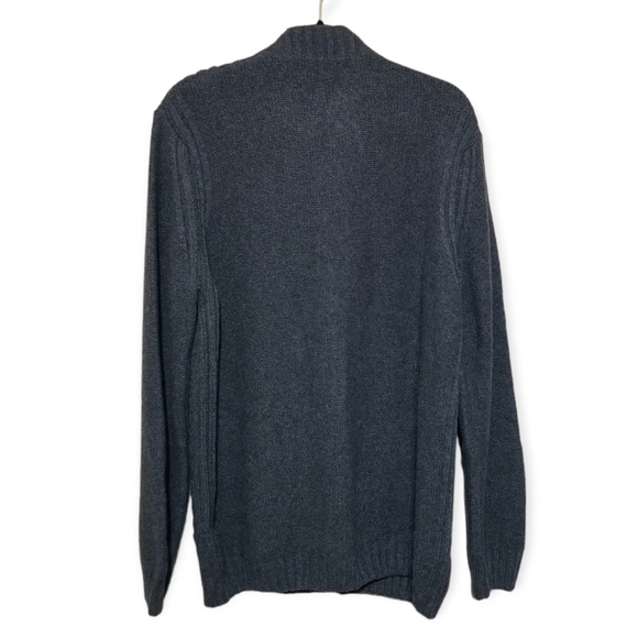 Progetto Uomo Grey Knit Cardigan Men's XL - Picture 2 of 11